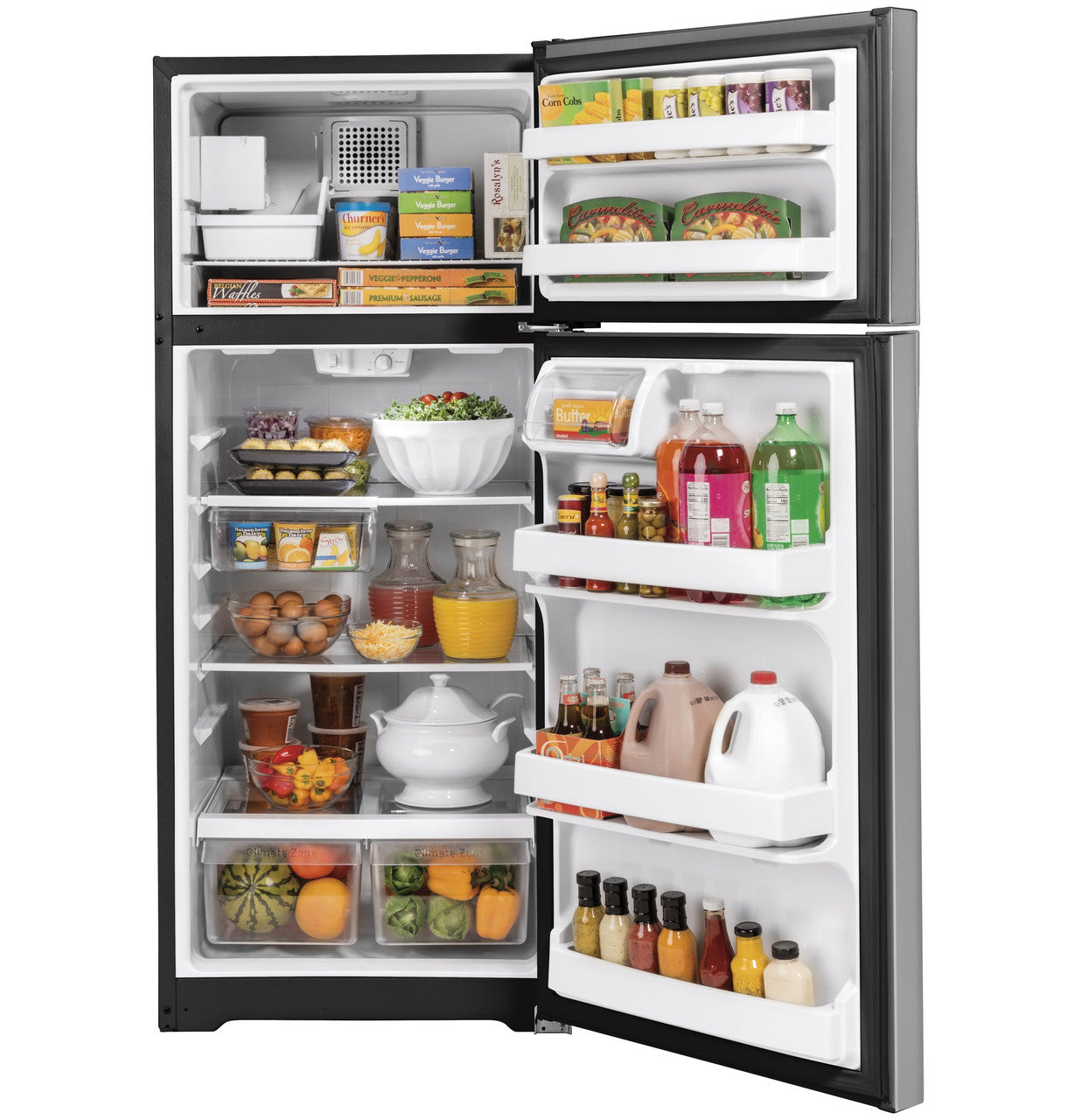 GE GE® ENERGY STAR® 17.5 Cu. Ft. Top-Freezer Refrigerator