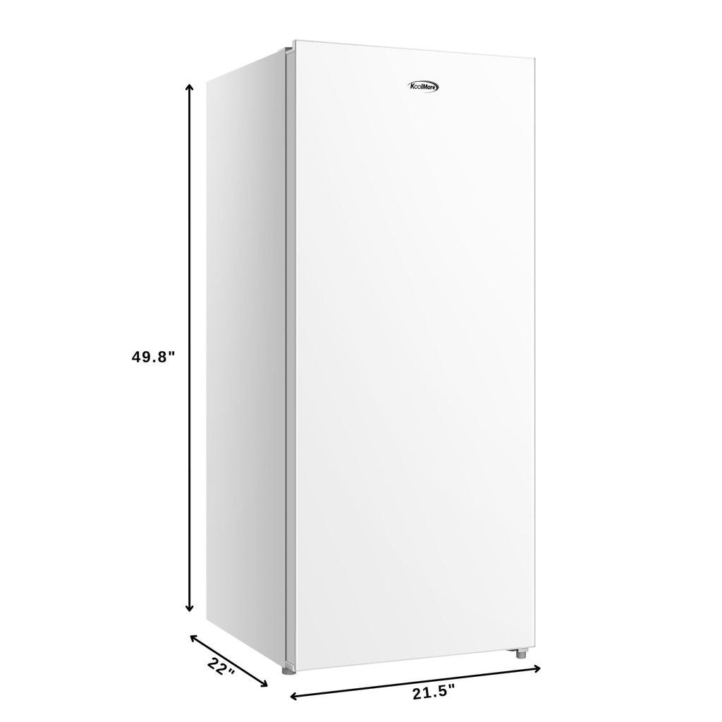 7 cu. ft. Convertible Garage Ready Upright Freezer/Refrigerator in White