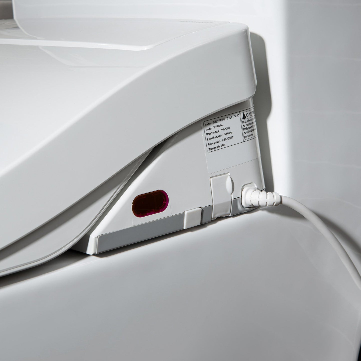 WOODBRIDGE T-0008 Toilet with Advanced Bidet Seat Dual Flush 1/1.6 GPF Temp Control Heated Seat New