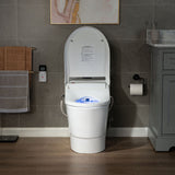 WOODBRIDGE T-0737 Bidet Toilet Luxury Elongated Smart Seat Temp Control Wash Air Dryer New