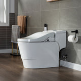 WOODBRIDGE T-0737 Bidet Toilet Luxury Elongated Smart Seat Temp Control Wash Air Dryer New