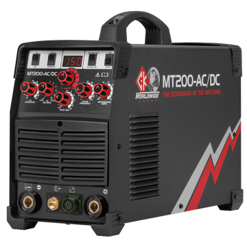 CK Worldwide MT200 AC/DC TIG Welding Machine w/ Flex Head Torch