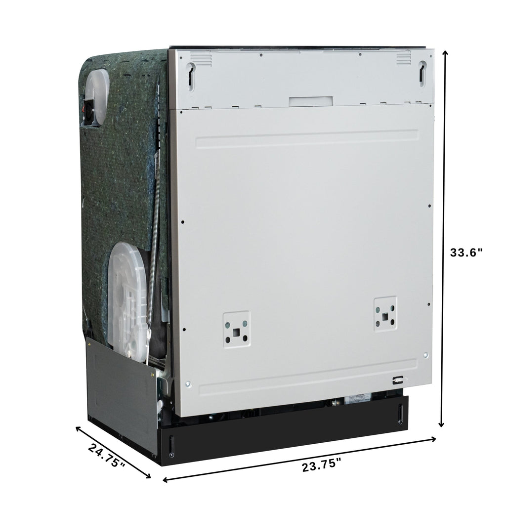 24 in. Panel Ready 14 Place Settings 45 DB Dishwasher in Stainless-Steel