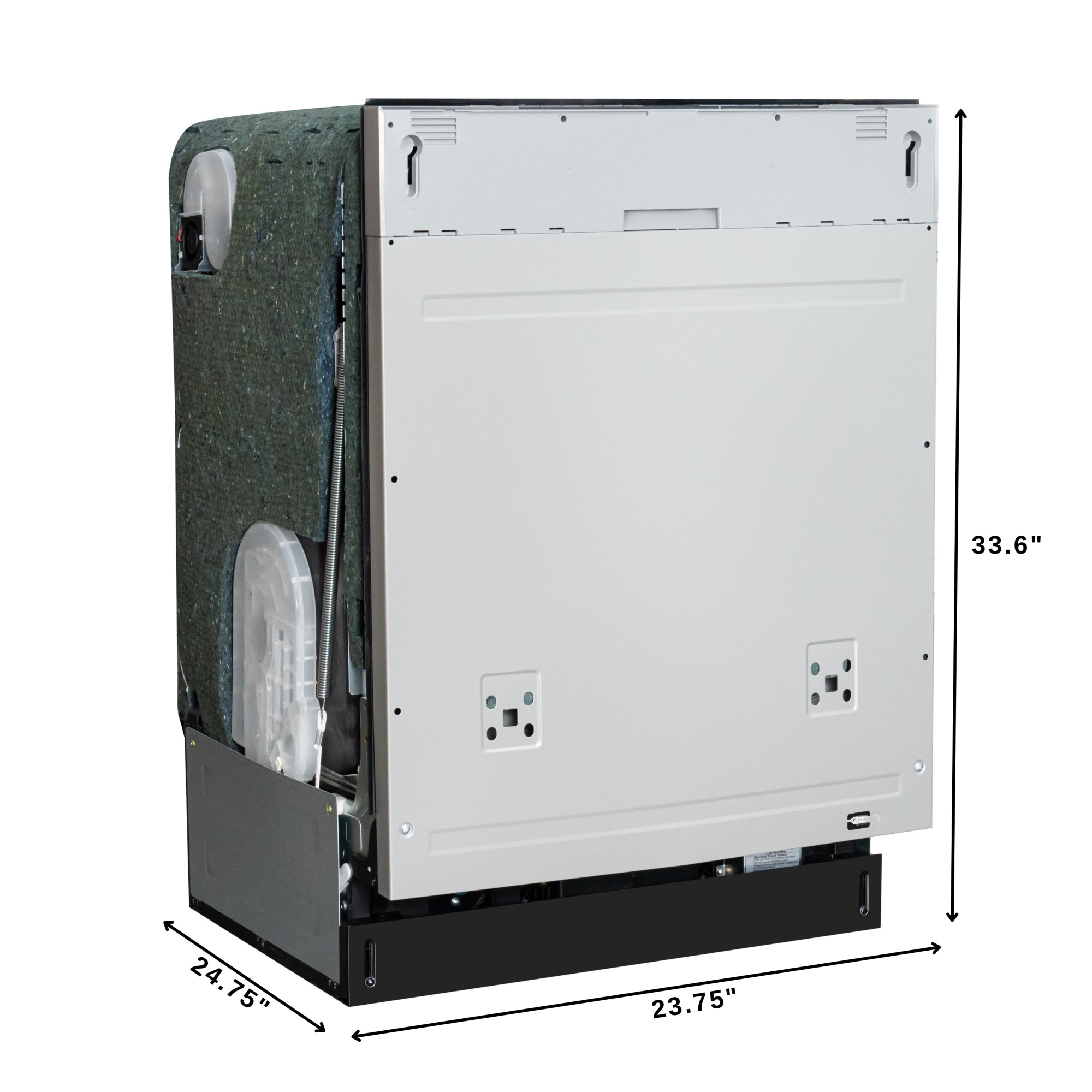 24 in. Panel Ready 14 Place Settings 45 DB Dishwasher in Stainless-Steel