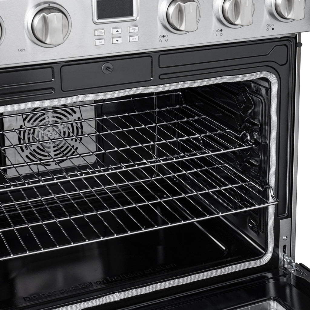 36 in. Professional Electric Range with 16600W of Power, 240V in Stainless-Steel