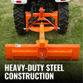72" 6-Way Rear Blade 3 Point Hitch Tractor Attachment,  RB72S