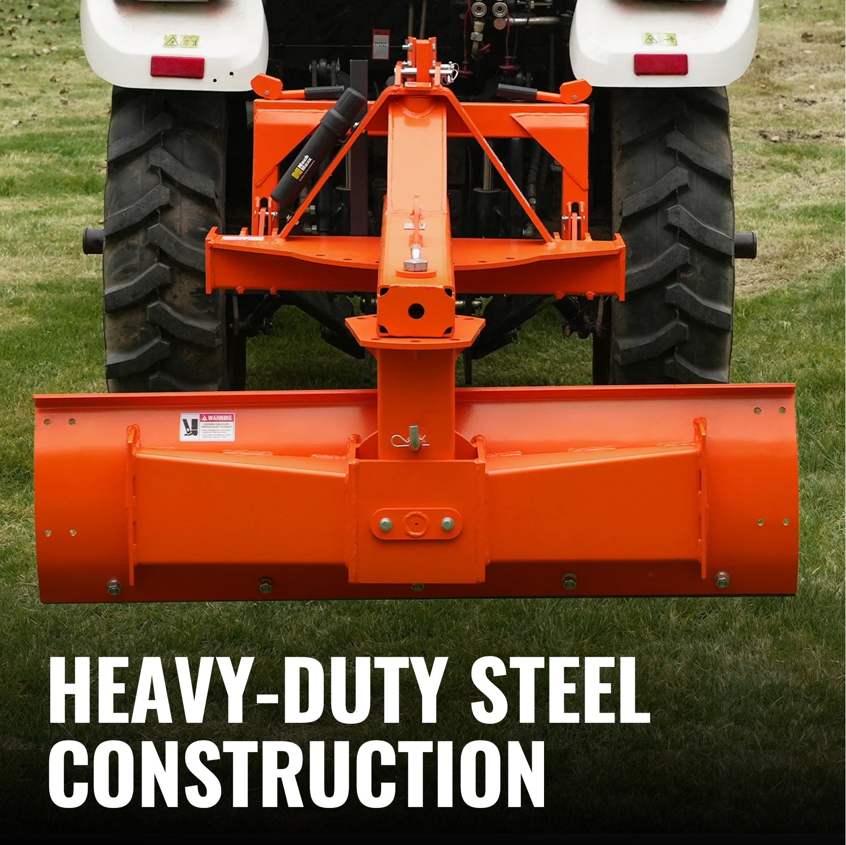 60" Heavy Duty 6-Way Rear Blade 3 Point Hitch Tractor Attachment,  RB60SE