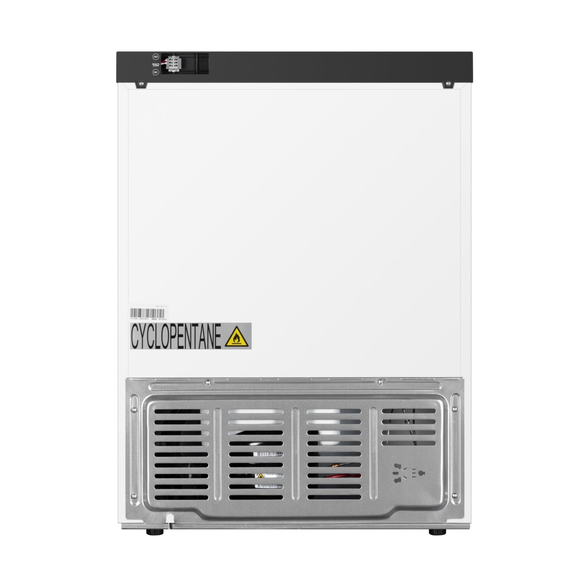 24 in. 4.5 cu. ft. Countertop Medical Pharmacy Refrigerator With Multi-Level Emergency Alarms in White, UL Listed