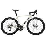SAVADECK A7L Carbon Road Bike, T800 Carbon Fiber Frame 700C Racing Bicycle with Shimano 105 R7100 24 Speed Groupset and Hydraulic Disc Brake, Ultra-Light Carbon Bike for Man and Women(White,56cm)