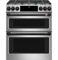 CAFÉ™ 30" Smart Slide-In, Front-Control, Dual-Fuel, Double-Oven Range with Convection