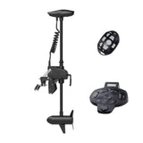 AQUOS Haswing CaymanT Transom Trolling Motor with Wireless Remote & Wireless Foot Control- 55 Lb. Thrust, 39 in. Shaft, Saltwater & Freshwater