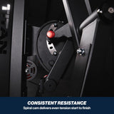 Titan Fitness Selectorized Abdominal & Lower Back Machine, 200 LB Weight Stack, Adjustable 2-in-1 Ab and Back Workout Equipment, Home Gym Exercise Machines