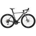 SAVADECK A7L Carbon Road Bike, T800 Carbon Fiber Frame 700C Racing Bicycle with Shimano 105 R7100 24 Speed Groupset and Hydraulic Disc Brake, Ultra-Light Carbon Bike for Man and Women(Grey,47cm)