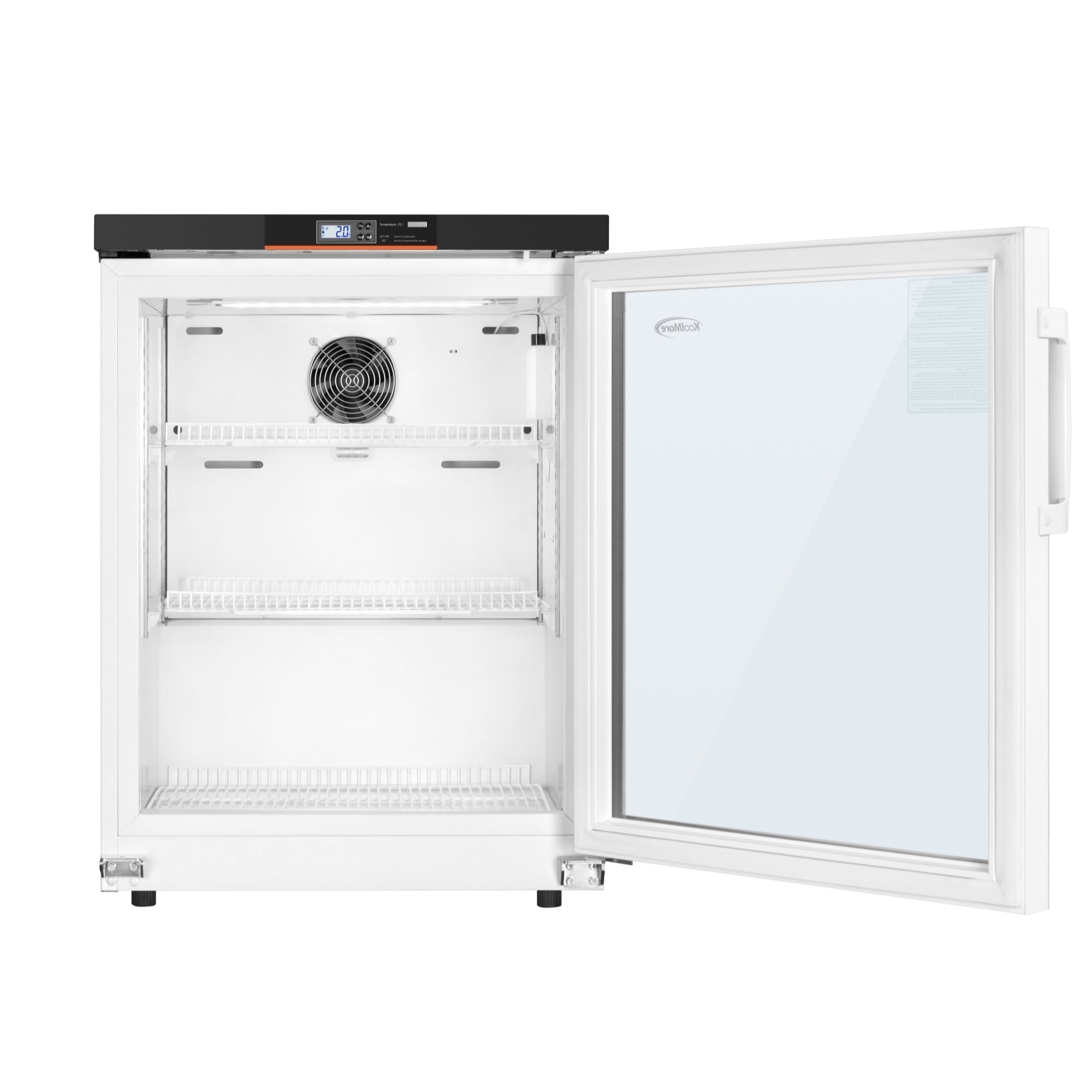 24 in. 4.5 cu. ft. Countertop Medical Pharmacy Refrigerator With Multi-Level Emergency Alarms in White, UL Listed