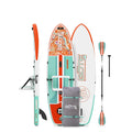 BOTE EasyRider Aero Inflatable Stand Up Paddle Board MAGNEPod Blow Up Hybrid iSUP Convertible Seat Included Adults Kids Family Friendly Multiple Sizes