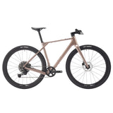SAVADECK Carbon Gravel Bike - T800 Carbon Frame & Fork | Shimano U6000 11-Speed Groupset | Hydraulic Disc Brakes | 700CX40mm All-Terrain Tires | Men & Women Road/Off-Road Bicycle (Gold, 47cm)