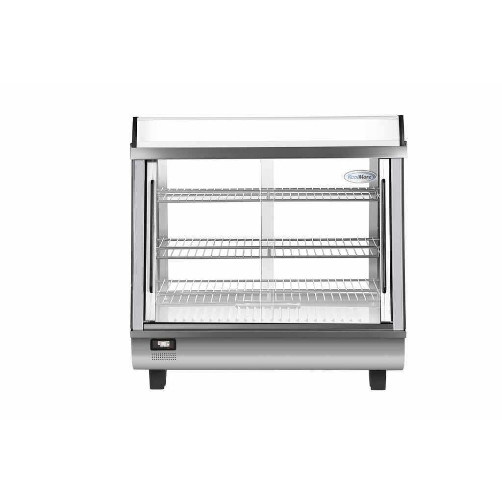 26 in. Glass Countertop Display Warmer, 6.5 cu. ft. in Stainless Steel