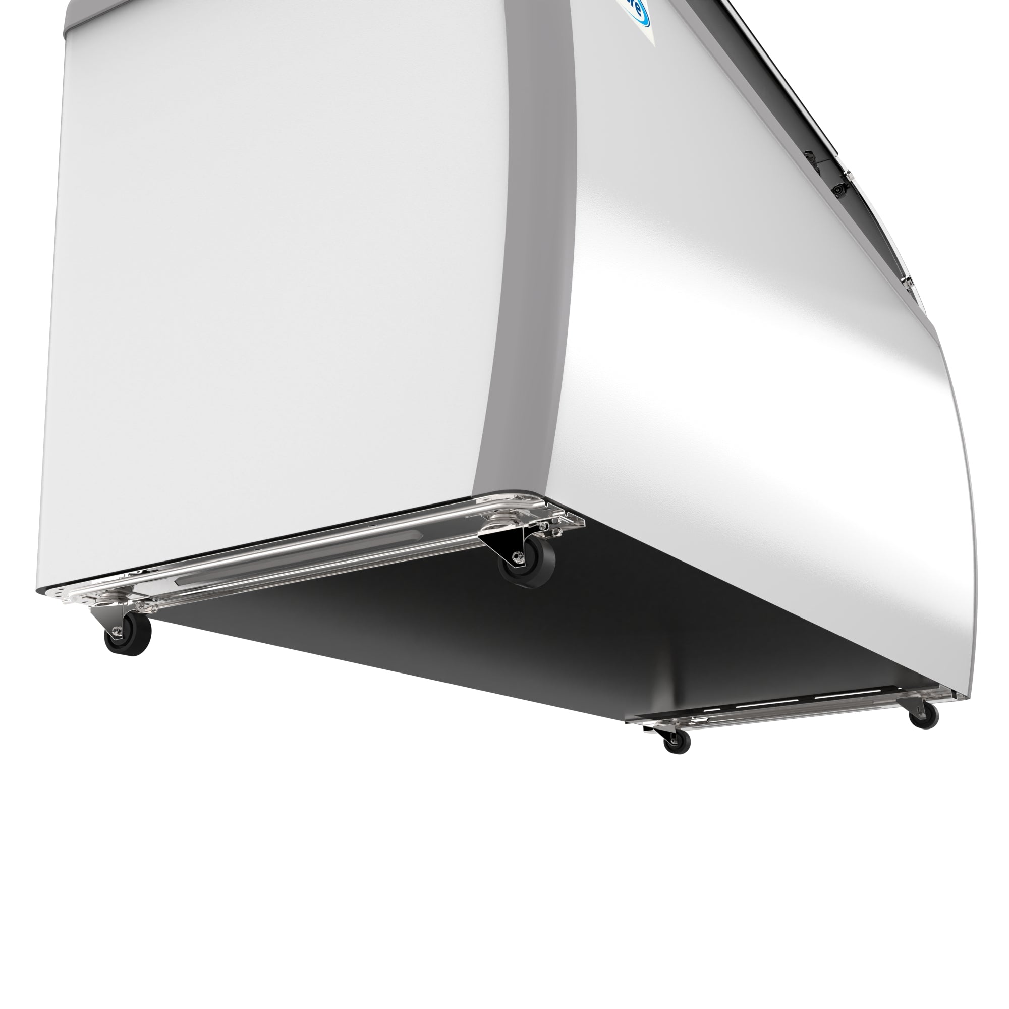 70 in. 12 Tub Ice Cream Dipping Cabinet Display Freezer with Sliding Glass Door and Sneeze Guard, 20 cu. ft.