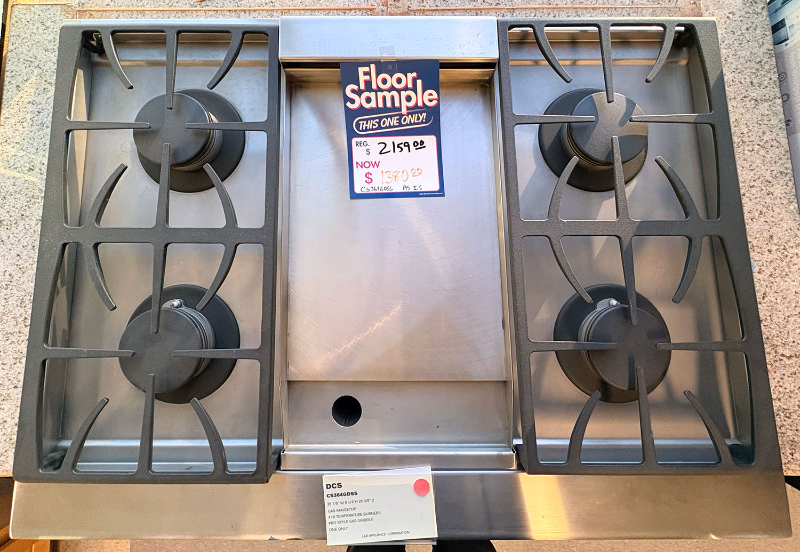 DCS  DCS LQS CKTP GAS 36" - Stainless Steel (CS364GDSS)