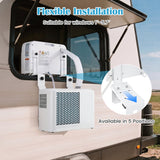 Costway 6500 BTU Window AC Unit WiFi App Voice Control 24H Timer Quiet Operation 44288884 New