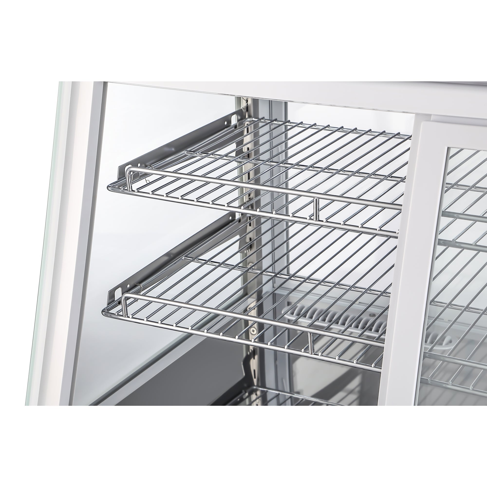 35 in. Self-Service Countertop Display Refrigerator in White