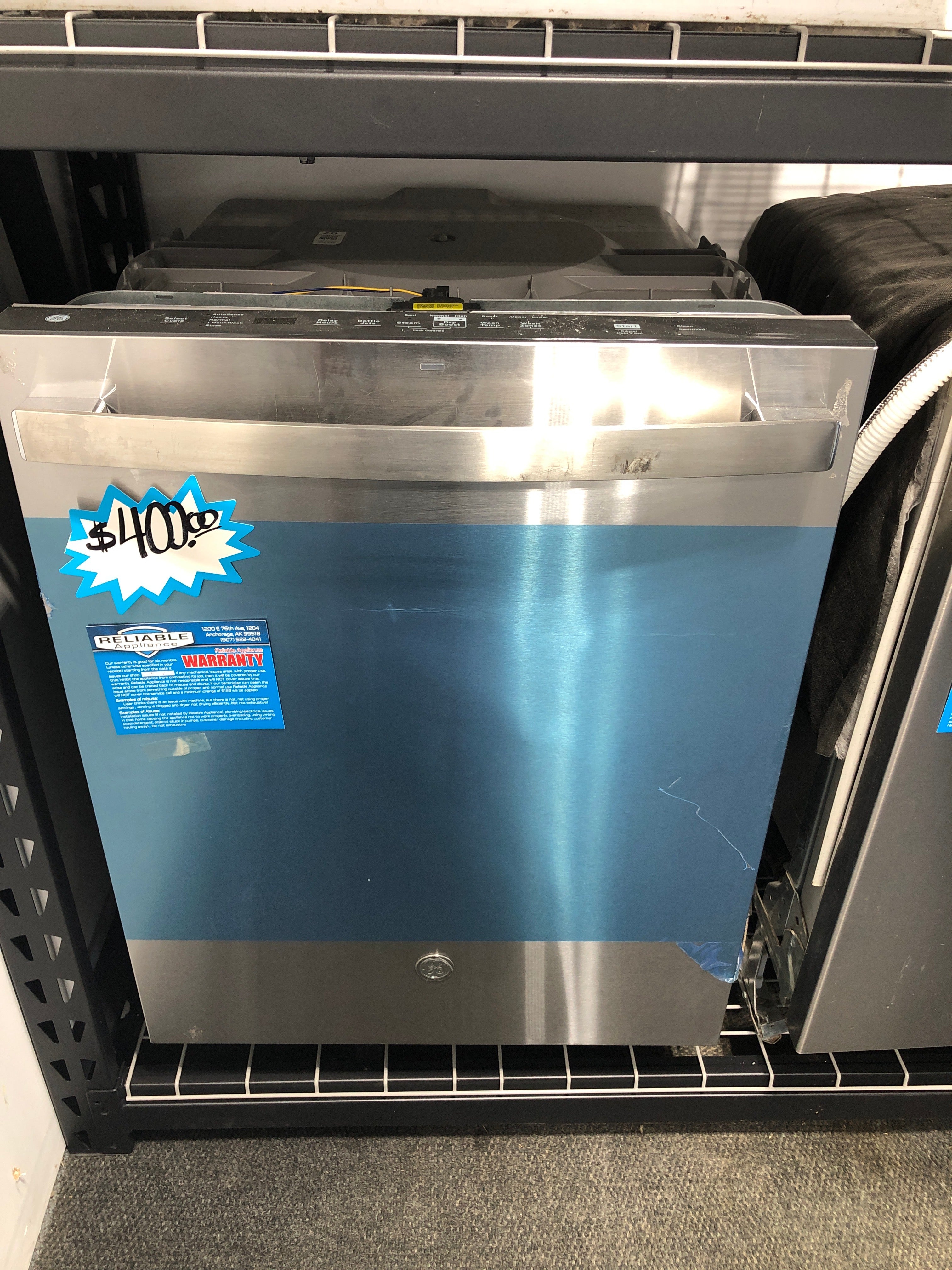 GE 24” Stainless Dishwasher