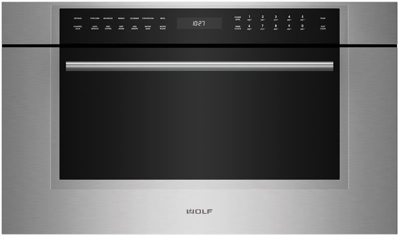 WOLF  WOLF OVEN ELEC SPEED 30" SGL DROP DWN DR TUBULAR HNDL - Stainless (SPO30TMSTH)