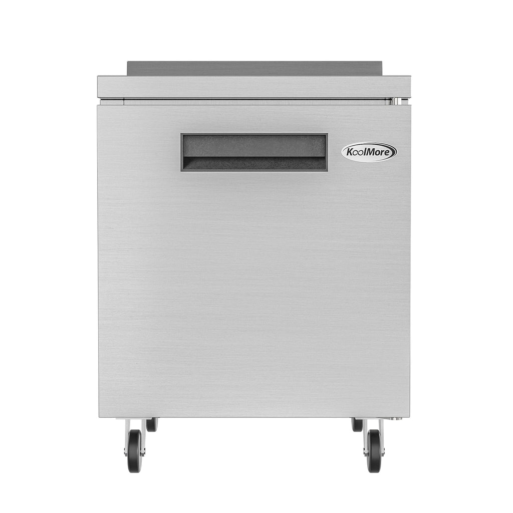 27 in. One-Door Worktop Freezer With 3.5 in. Backsplash - 6.3 Cu Ft.