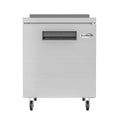 27 in. One-Door Worktop Freezer With 3.5 in. Backsplash - 6.3 Cu Ft.