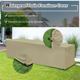 Costway 8-Piece Patio Rattan Sofa Furniture Set w/ Storage Cover Cushions 21549738 New