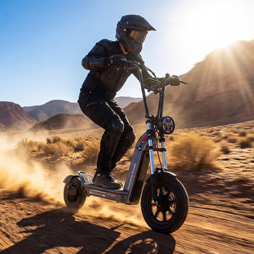 iScooter F7Ultra Electric Scooter All-Terrain 35 MPH 62 Mile Range 1500W Detachable Battery New