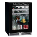 Perlick  24" C-Series Indoor Beverage Center with fully integrated glass door, hinge right - Other (HC24BB44R)