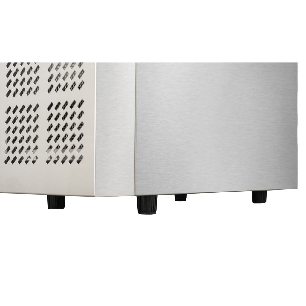 25 in. 3-Pan Commercial Countertop Blast Chiller 15 lbs Rapid Chill / 8.8 lbs Rapid Freeze with ETL for Safety and Sanitation in Stainless-Steel