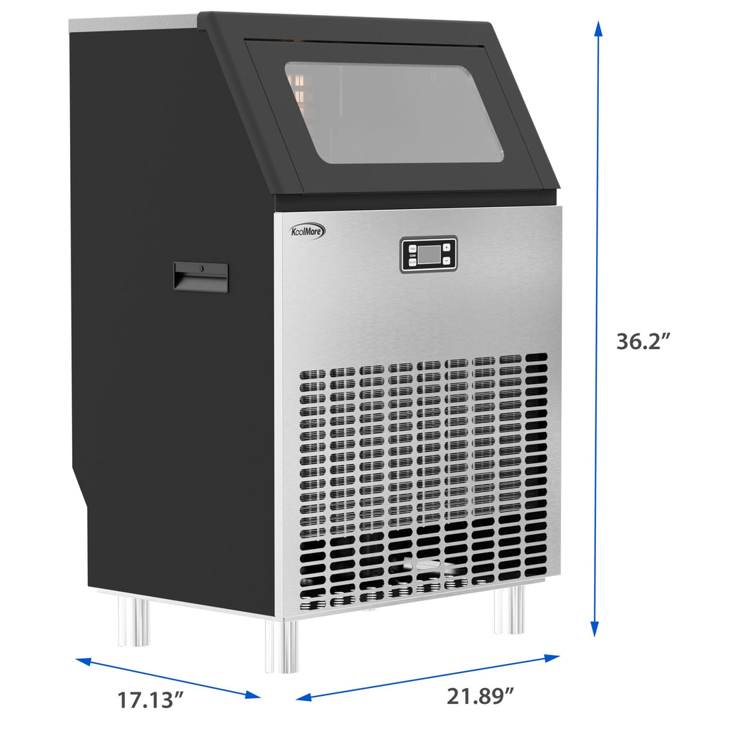 22 in. Air Cooled Undercounter Commercial Ice Maker, 265 lbs/24h.