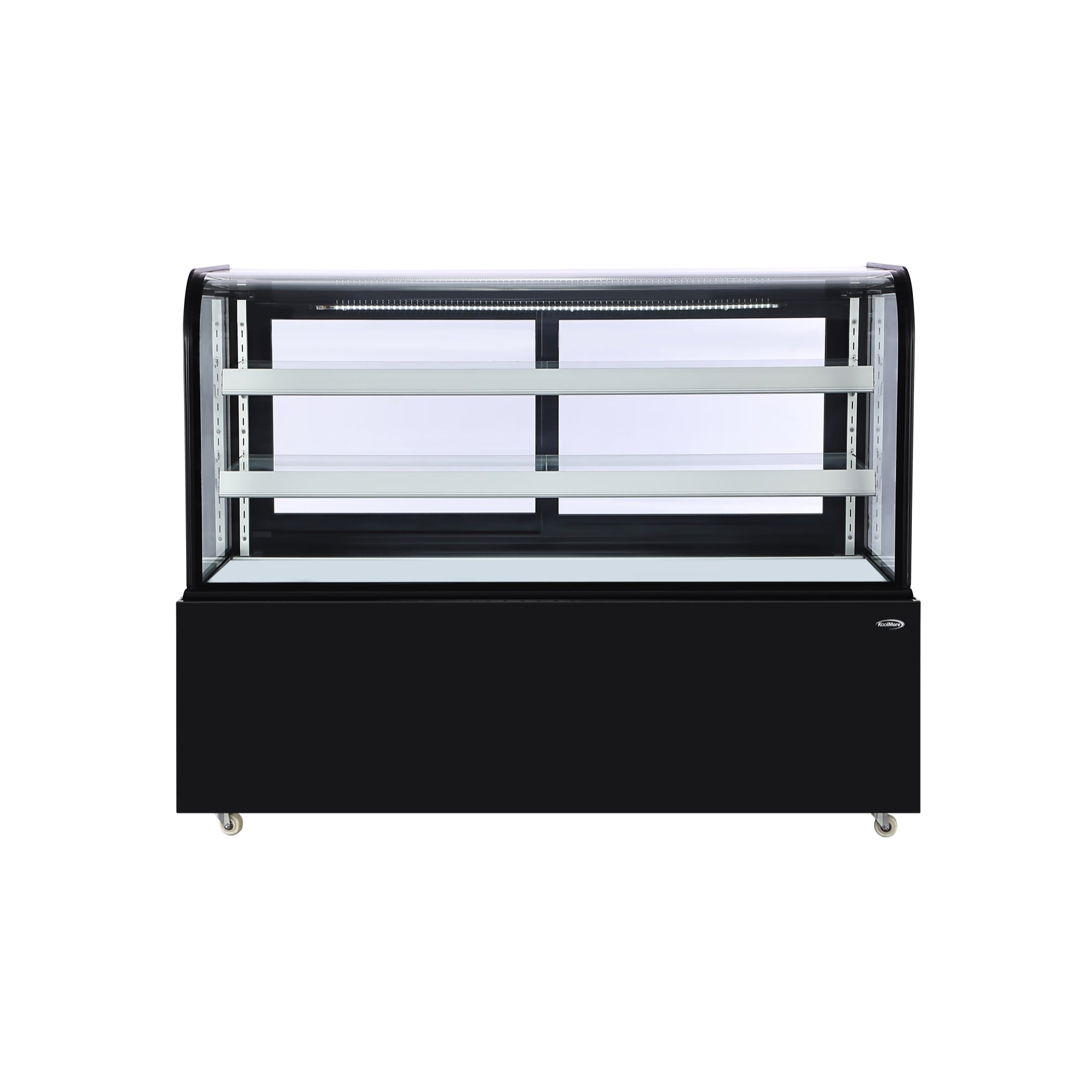 60 in. Refrigerated Bakery Display Case in Black, 17.6 cu. ft.