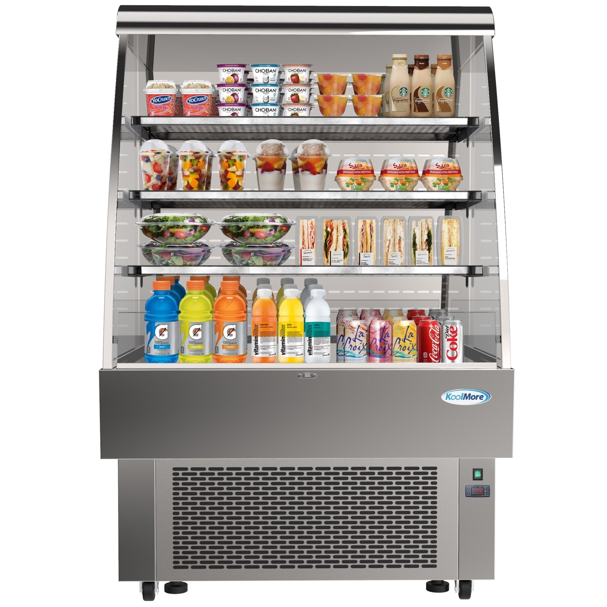 35 in. Open Air Grab and Go Refrigerator - 13.4 Cu Ft. - Wrap