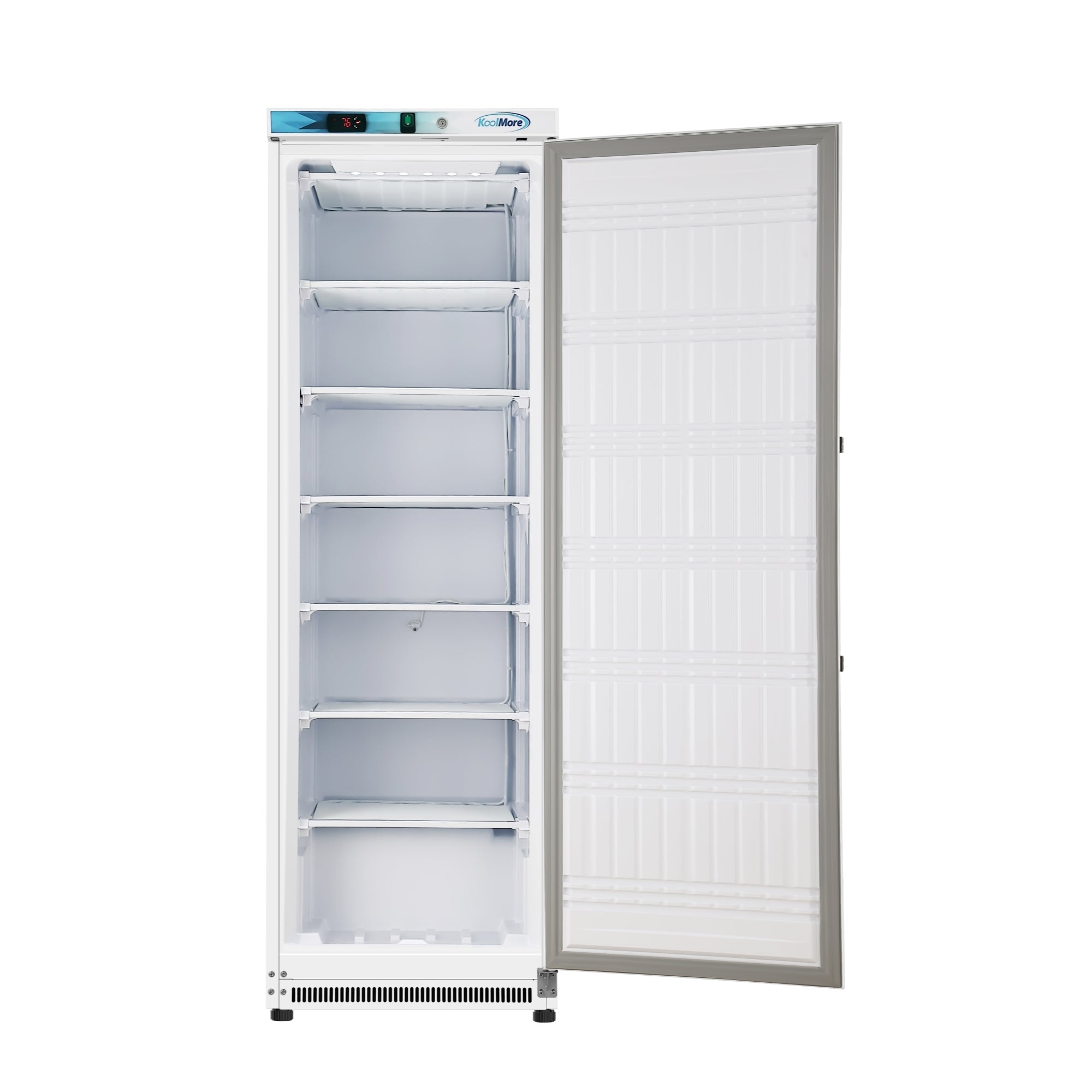 12 Cu. ft. Commercial Reach in Freezer in White Manual Defrost