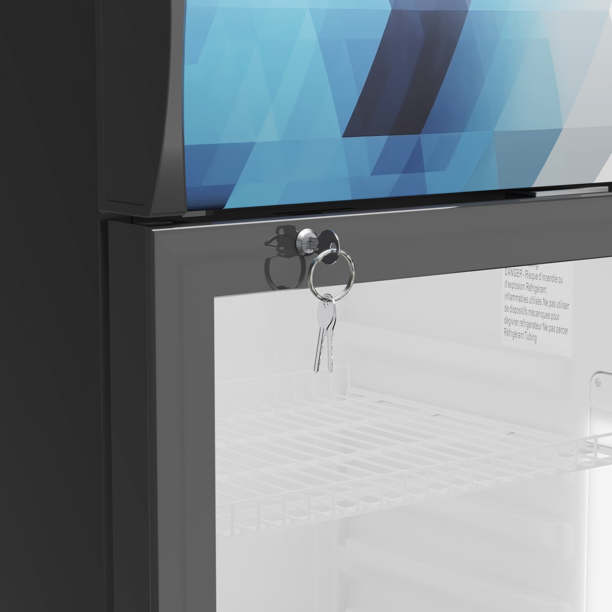 22 in. One-Door Merchandiser Refrigerator - 9 Cu Ft.