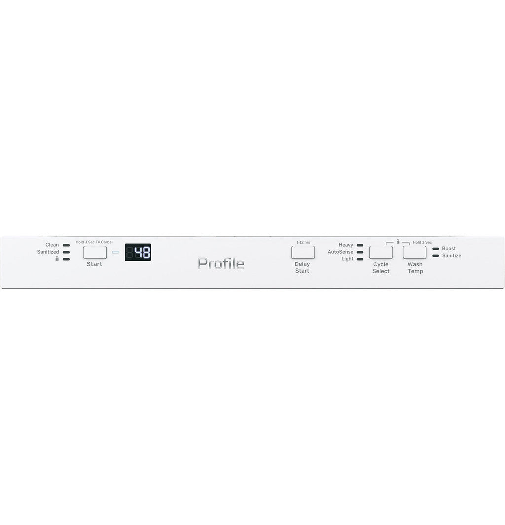GE Profile™ ENERGY STAR® 18" ADA Compliant Stainless Steel Interior Dishwasher with Sanitize Cycle