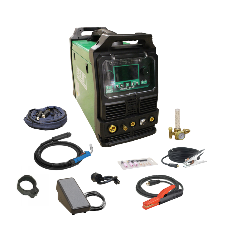 Everlast Lightning MTS 225 Welder Multi-Process 225A 120/240V with TIG Package New