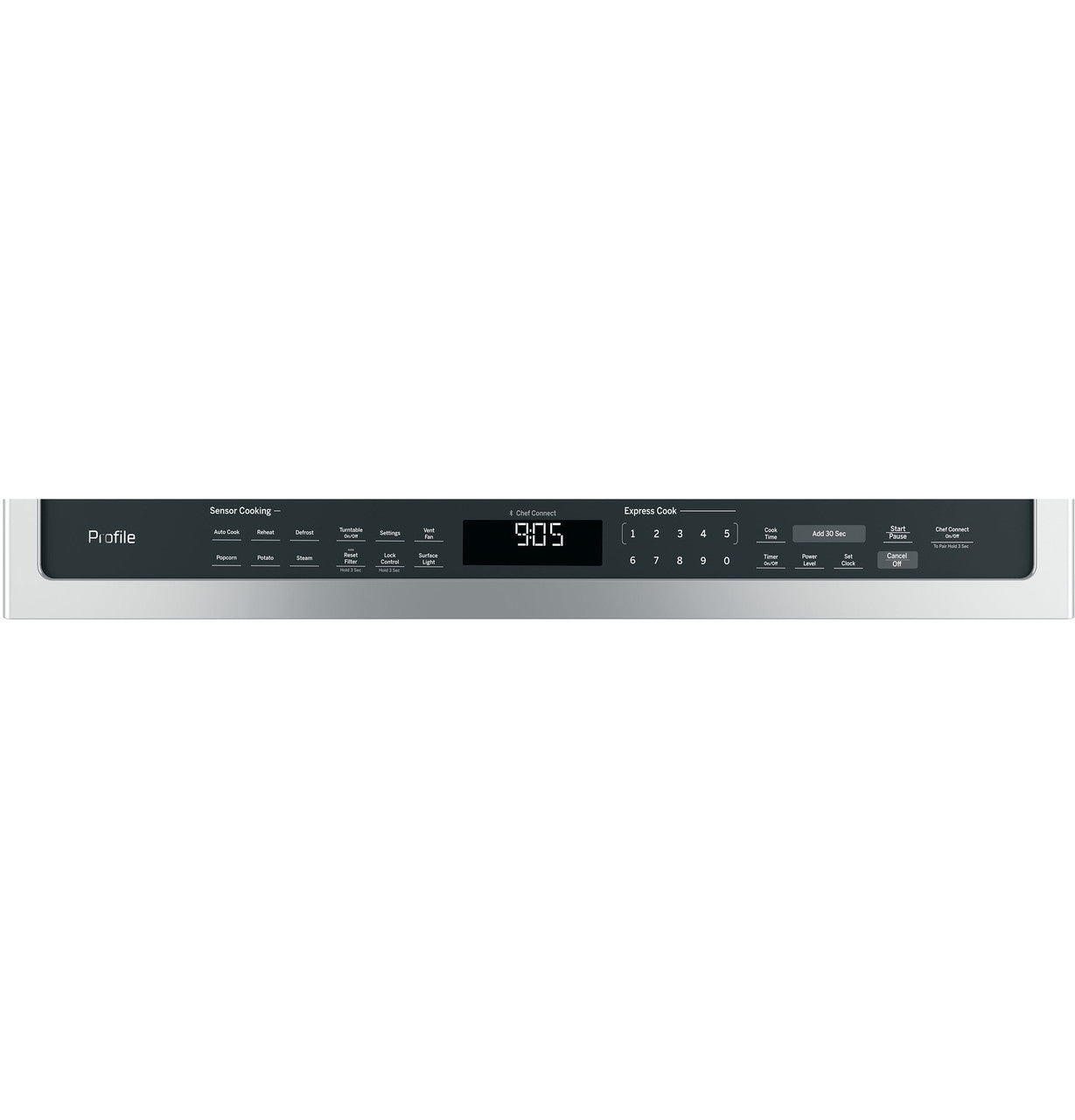 GE Profile™ 2.1 Cu. Ft. Over-the-Range Sensor Microwave Oven
