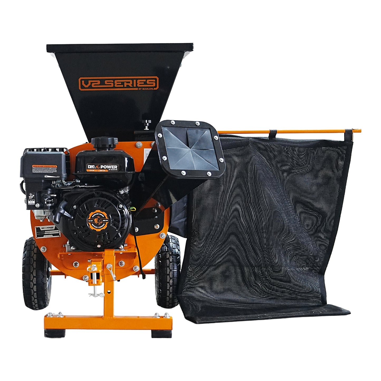DK2 Chipper Shredder 3" Capacity 7 HP Gas Powered with Chip Bag OPC513-V2 New
