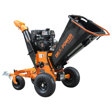 DK2 Kinetic Wood Chipper 6" Capacity 19.5 HP Gas Powered Electric Start OPC566E-V2 New