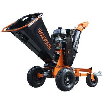 DK2 Kinetic Wood Chipper 6" Capacity 19.5 HP Gas Powered Electric Start OPC566E-V2 New