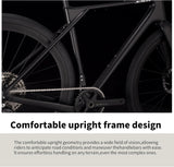 SAVADECK Carbon Gravel Bike - T800 Carbon Frame & Fork | Shimano U6000 11-Speed Groupset | Hydraulic Disc Brakes | 700CX40mm All-Terrain Tires | Men & Women Road/Off-Road Bicycle (53cm, Gold)