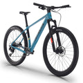 SAVADECK Carbon Fiber MTB with U6000 10 Speed Shift Groupset, Hydraulic Disc Brake wMT200 Break System (Gulf Blue, 29 * 17)