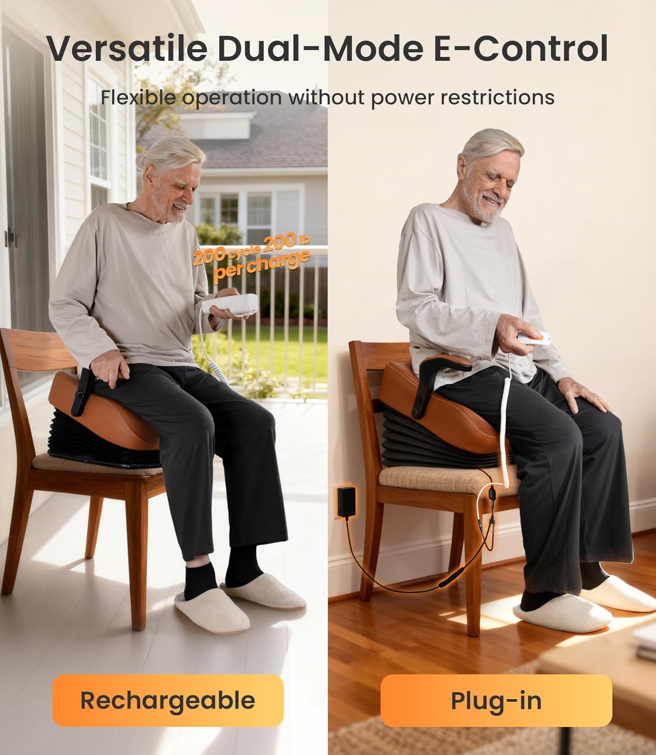 Vocic AX16 Pro Electric Seat Lift Heavy Duty 400 lb Capacity Cordless New