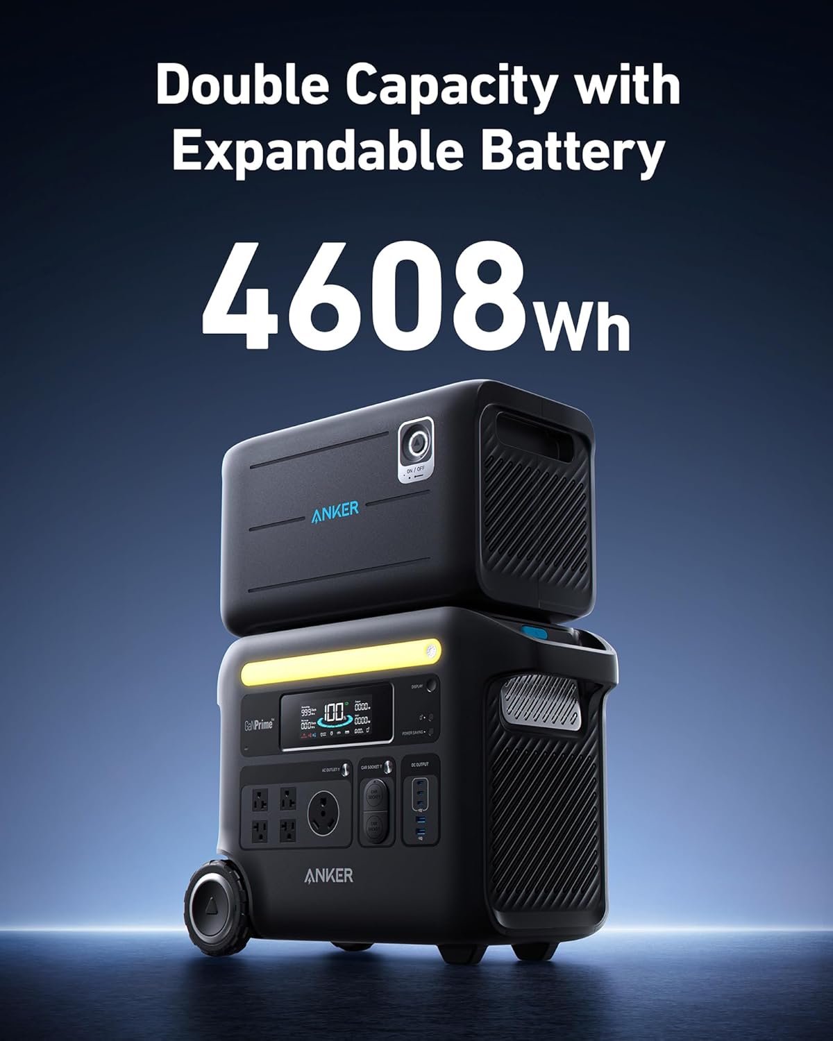 Anker SOLIX F2600 Power Station 2560Wh 2400W Manufacturer RFB