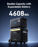 Anker SOLIX F2600 Power Station 2560Wh 2400W Manufacturer RFB