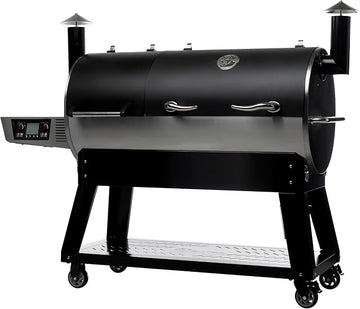 recteq DualFire 1200 Wood Pellet Smoker Grill, Wi-Fi Electric Pellet Grills, Dual Chambers for Hot and Fast + Low and Slow Cooking